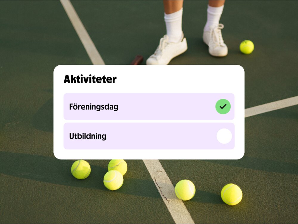 Är verksam i en förening